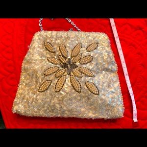 Vintage sequin evening purse